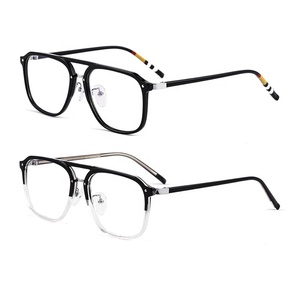 Gafas ópticas de acetato para mujer, montura de cristal para miopes, lentes de prescripción Vintage, 98801 - Product Image 1
