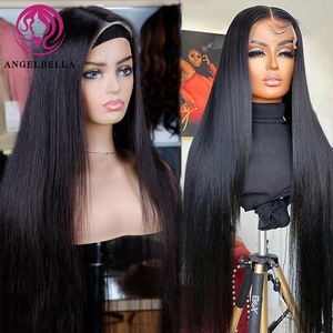 13x6 Transparent Suisse Hd Dentelle Frontale <span class=keywords><strong>Perruque</strong></span> 100% <span class=keywords><strong>Perruque</strong></span> de Cheveux Humains Vietnamiens Bruts Sans Colle 13x4 Dentelle Avant Perruques Pour Les Femmes Noires - Product Image 2