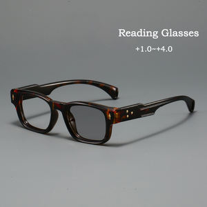 Gafas de Lectura con Montura Cuadrada de PC de Alta Calidad al por Mayor, Fotocromáticas, Anti Luz Azul, para Hombres y Mujeres - Product Image 1