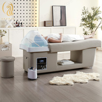 Lit de massage électrique pour le cuir chevelier avec design ergonomique incurvé