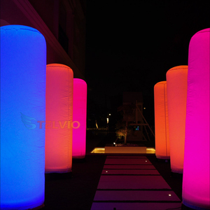 Cột đèn bơm hơi điều khiển từ xa đổi màu dùng cho tiệc tùng, trang trí cửa hàng, sinh nhật, quảng cáo - Product Image 3