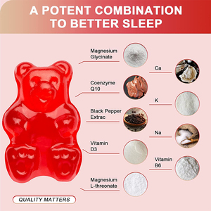 Gomitas de Glicinato de Magnesio de Marca Privada OEM para Adultos - Product Image 2