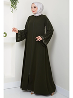 Vente en Gros Abaya Plaine Turc Islamique Robes Femmes Brillantes Robe Musulmane Robes de Dubaï Peut Personnaliser