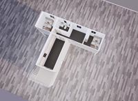 Conteneur de bureau personnalisé, montage simple, démontable, rapide, en acier coloré, maison préfabriquée en conteneur