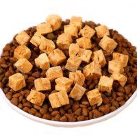 OEM Vente en gros usine de snacks pour animaux de compagnie lyophilisés au saumon, faible MOQ, pour chats et chiens