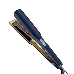 Professional MCH Planchas De Cabello Infrared Salon <strong>Hair</strong> Private Label 480F Nano Titanium Flat Iron <strong>Hair</strong> <strong>Straightener</strong> - Product Image 1