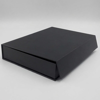 Boîte cadeau en papier rigide magnétique de luxe haut de gamme, style couvercle rabattable et tiroir, pour emballage de cadeaux d'affaires de bureau