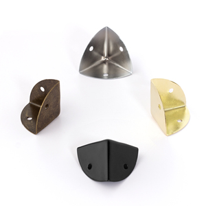 1 inch nhỏ kim loại chống va chạm góc bảo vệ sắt đồ trang sức cổ điển Hộp góc bảo vệ góc bảo vệ cho bảng, hộp - Product Image 3