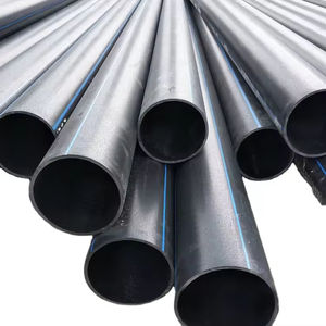 Hochwertiges schwarzes HDPE-Entwässerung kanal rohr 110mm/400mm Pn12.5 1.0MPa Korrosions beständige unterirdische Entwässerung rohre - Product Image 3