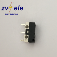 Micro-interrupteur de souris MSW-21 Cherry Mini avec 3 broches PCB 1NO1NC momentané