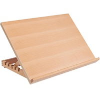 Chevalet de table portable pliable à 5 positions, planche à dessin en bois réglable jusqu'à 80 degrés pour le dessin et la peinture