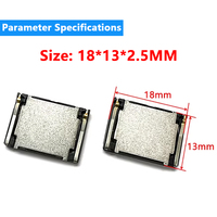 Pabrik YUENENG Kustomisasi YN1813-0801 1813 18*13mm 8Ohm 1W Speaker Dinamis Mini Unit Driver PCB Ultra-tipis untuk Smart Watch
