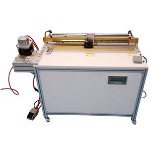 700 découpeuse pneumatique automatique de cannelure en V rainurant la machine de cannelure de fentes en V de carton gris - Product Image 1