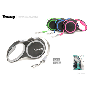 Guinzaglio telescopico Yommy per cani, 8 m, 35 kg, riflettente - Product Image 4