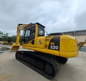 Excavadora Komatsu PC220-8 usada de bajo precio, excavadora de cadenas Komatsu PC220 usada de 22 toneladas, excavadora PC220-8 en venta. - Product Image 1