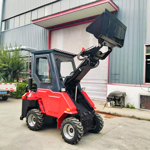 <span class=keywords><strong>1</strong></span> тонный 2 тонный телескопический погрузчик мини-Telehandle колесный погрузчик с вилочным погрузчиком кабина Строительная Ферма для продажи - Product Image 6