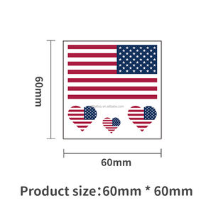 Высококачественный настраиваемый Флаг Болельщиков футбольного матча, оптовая продажа, праздничная вечеринка, временные бумажные татуировки для лица - Product Image 4