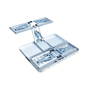 Outdoor Aluminum <b>Folding</b> <b>Table</b> <b>With</b> <b>Chair</b> Sets Modern Design Foldable BBQ <b>Dining</b> Furniture for Gym Farmhouse Use SG0217240936FT - Product Image 5