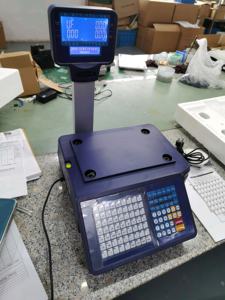 इलेक्ट्रॉनिक पैमाने लेबल प्रिंटर डिजिटल बेकरी मांस पैमाने के साथ बारकोड लेबल मुद्रण पैमाने - Product Image 3