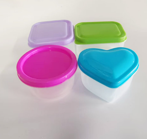 <span class=keywords><strong>Mini</strong></span> nhựa hộp đồ ăn nhẹ cho trẻ em 60ml vuông tròn trái tim hình chữ nhật thực phẩm lưu trữ container lò vi sóng chế độ ăn uống bổ sung tàu - Product Image 2