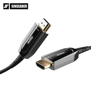 OEM ODM 5M <span class=keywords><strong>10M</strong></span> 15M 20M Cable óptico activo 8K 60HZ <span class=keywords><strong>4K</strong></span> <span class=keywords><strong>120HZ</strong></span> <span class=keywords><strong>HDMI</strong></span> a <span class=keywords><strong>HDMI</strong></span> Cable de fibra óptica - Product Image 1