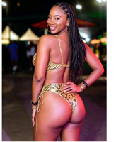 Monokini sexy à découpes pour femme, métallisé brillant, pour le J'ouvert, le Carnaval des Caraïbes, les fêtes et festivals, maillot de bain, combinaison