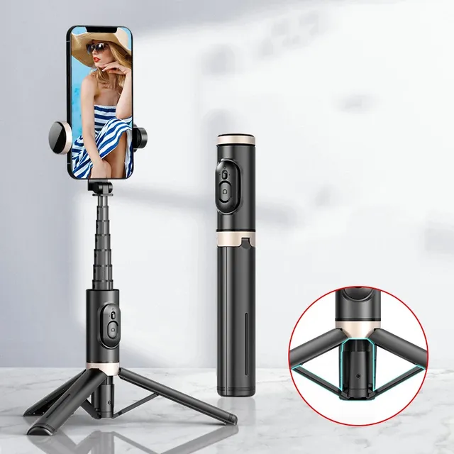 Selfie Stick Phone Tripod Mobile Stand Bluetooth Tripod Stand with Remote Control Ring Light Mini Tripod Telescopic Rod