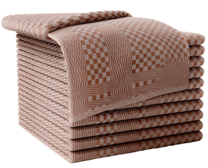 Striped Yarn-Dyed Cotton <b>Kitchen</b> <b>Towels</b> Rectangle Woven Machine Washable for Home Use - Product Image 1