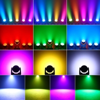 19x15W RGBW 4-in-1 LED Moving Head Wash Zoom Bühnenbeleuchtung mit DMX512-Steuerung für DJ Disco Hochzeit Event Show