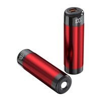 Nouveau produit 2024, batterie externe multifonctionnelle 5000 mAh, mini chauffe-mains portable, lampe torche avec affichage numérique, produit très vendu
