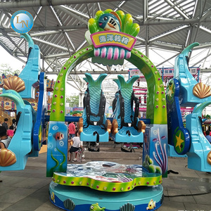 Attrazione Girevole a 8 Posti Personalizzata di Alta Qualità, Giostre a Testa in Giù a Tema Cartone Animato Ocean Clown, Attrezzatura per Divertimento Bambini - Product Image 3