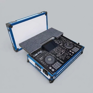 กล่องอลูมิเนียมสำหรับอุปกรณ์ XDJ RX2 RX3 แบบปรับแต่งได้ พร้อมฟองน้ำ EVA ในตัว สำหรับใส่เครื่องผสมเสียงและคอนโทรลเลอร์ รุ่น XLYK09 อลูมิเนียม - Product Image 4