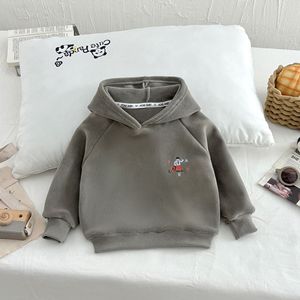 Nouveau pull à capuche en polaire pour enfants, pour garçons et filles - Haut chaud <span class=keywords><strong>double</strong></span> face pour l'hiver et l'automne - Product Image 2