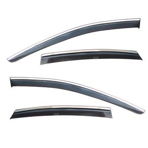 Déflecteurs de vent chromés pour vitres latérales de voiture, pare-pluie et pare-soleil pour MG D7 2023, AIR SHELTER AUTO PARTS - Product Image 1