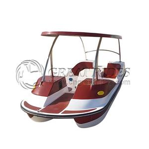 Meilleure vente d'équipement de jeu aquatique d'exportation chinoise Nouveau bateau à pédales 4 places Bateau commercial à vendre - Product Image 2
