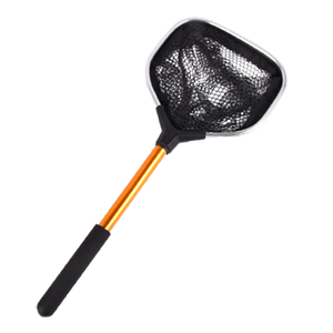 Filets d'atterrissage de pêche en eau salée cadre en aluminium filet enduit de caoutchouc Durable outil de Construction de cadre intégré - Product Image 1