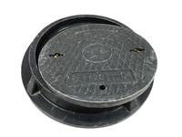 Couvercle de trou d'homme frp bmc en124 a15 couvercle de trou d'homme carré en fibre de verre