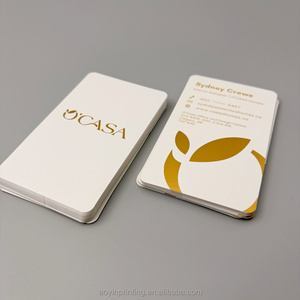 Cartes <span class=keywords><strong>de</strong></span> visite personnalisées, faible quantité minimum <span class=keywords><strong>de</strong></span> commande, logo en relief couleur, cartes <span class=keywords><strong>de</strong></span> remerciement imprimées pour la promotion <span class=keywords><strong>de</strong></span> petites entreprises - Product Image 4