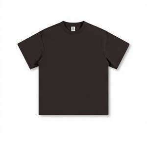 เสื้อยืดแขนสั้นผู้ชายสีพื้นทรงหลวมสไตล์อเมริกัน ผ้าฝ้ายแท้ สำหรับฤดูร้อนปี 2026 เหมาะสำหรับใส่ลำลองหรือเล่นกีฬา - Product Image 1