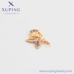 A00901190 xuping Novel little angel shape micro-mosaico sintetico CZ 3A + 18K ciondoli gioielli moda color oro - Product Image 6