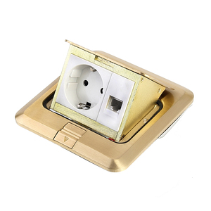 Boîtier de prise de sol en cuivre étanche IP44, prises EU 16A, norme européenne, mise à la terre, usage commercial et industriel - Product Image 6