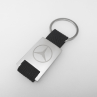 Porte-clés mousqueton personnalisé avec logo, en tissu toile, ruban, impression laser, porte-clés métallique vierge pour cadeau promotionnel