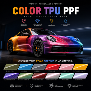 ฟิล์ม PPF สีน้ำเงินซาตินอะบิส TPU หนา 7.5 มิล สำหรับหุ้มรถยนต์ ป้องกันรอยขีดข่วน เปลี่ยนสีตัวรถได้ - Product Image 3