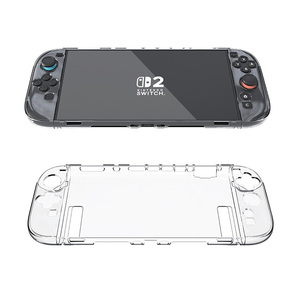 <span class=keywords><strong>Kit</strong></span> d'accessoires en gros pour <span class=keywords><strong>Nintendo</strong></span> <span class=keywords><strong>Switch</strong></span> 2 étui de <span class=keywords><strong>protection</strong></span>, housse transparente, protecteur d'écran et poignées de pouce - Product Image 3