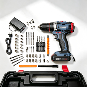 28 PCS 21V Lithium Battery Multifunctional Cordless Electric Drill Set Brushless Motor Variable Speed 35N.M Max Torque OEM/ODM - Product Image 2