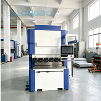 Presse plieuse électrique CNC semi-automatique LB 30T pour le pliage de tôles en acier inoxydable, aluminium et PVC