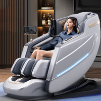 Fauteuil de massage électrique SL Track China Luxury High End 4D 3D à gravité zéro pour étirement complet du corps