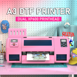 เครื่องพิมพ์ DTF ฟิล์ม PET ขนาด 30 ซม. พร้อมส่งฟรี เครื่องพิมพ์เสื้อยืด DTF รุ่น Xp600 สำหรับพิมพ์เสื้อยืด - Product Image 2