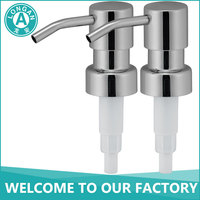 Flacon pompe airless en verre 28/400, tête de pompe pour flacon de lotion, pompe à mousse, accessoires pour bébé, flacons de shampoing et d'après-shampoing