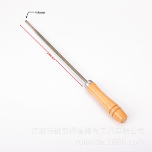 Rui'an De Round File 4.0mm 4.8mm 5.5mm Bastard Cut For Jade <b>Stone</b> Ceramics Glass - Product Image 4